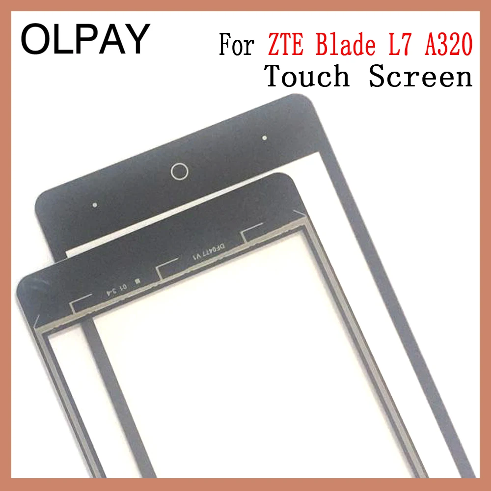 5 0 дюймов новый 100% оригинальный сенсорный экран дигитайзер для ZTE Blade L7 A320