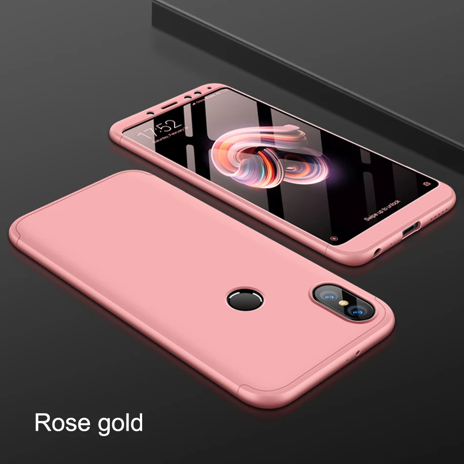 Чехол для Xiaomi Redmi Note 5 Global 5 Plus чехол 360 полная защита противоударный жесткий чехол для Redmi 4X Note 5A pro 6 Pro S2 Y2 чехол