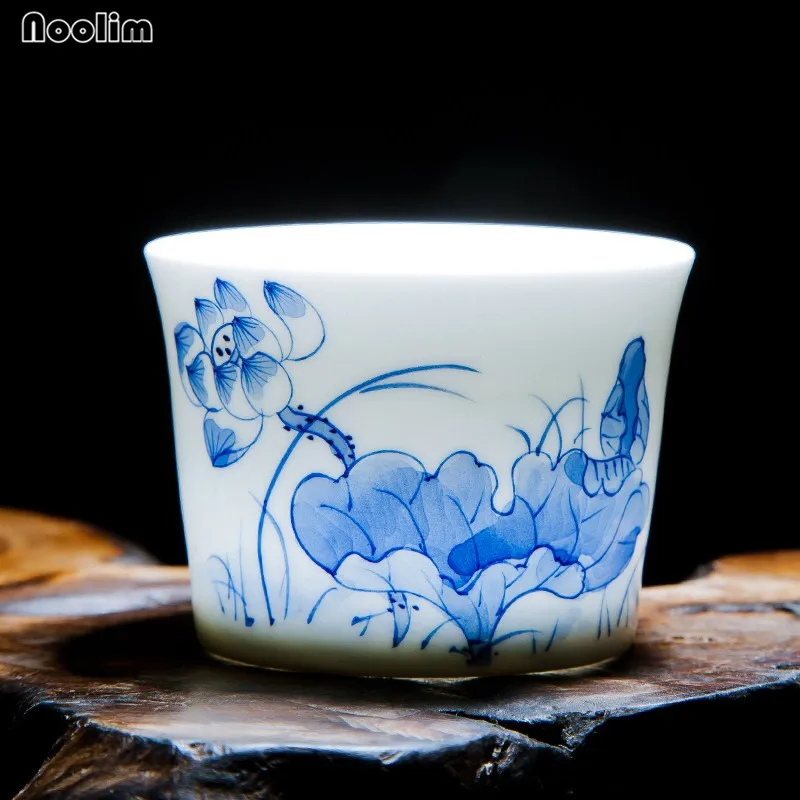 NOOLIM Jingdezhen керамическая Ландшафтная чашка для чая китайская фарфоровая кружка