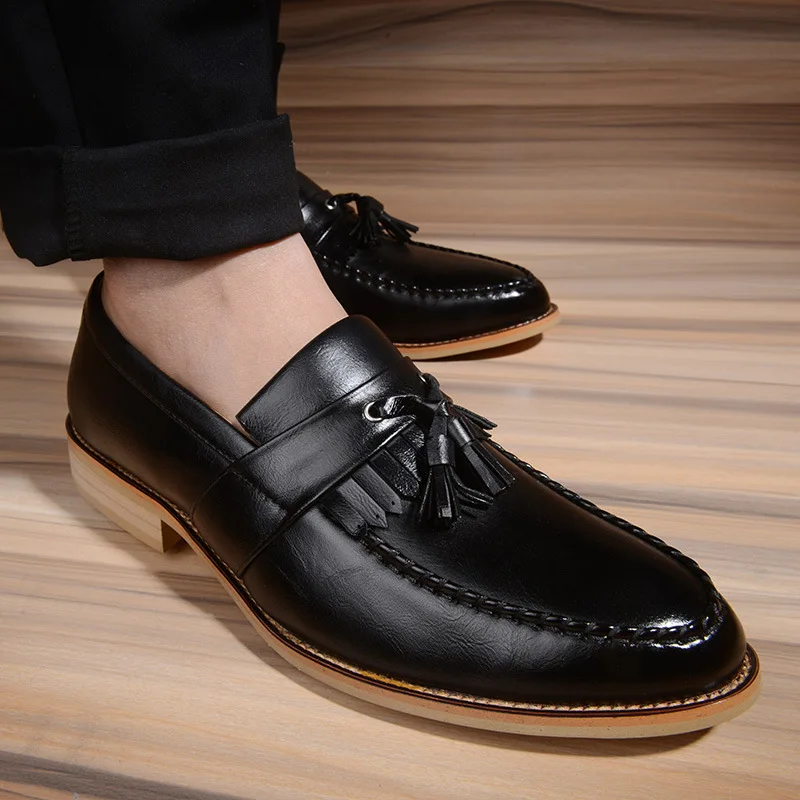 

Men Leather Shoes Spring Leather Comfortable High Quality Fashion Brand Designer Shoes #MPX8116161