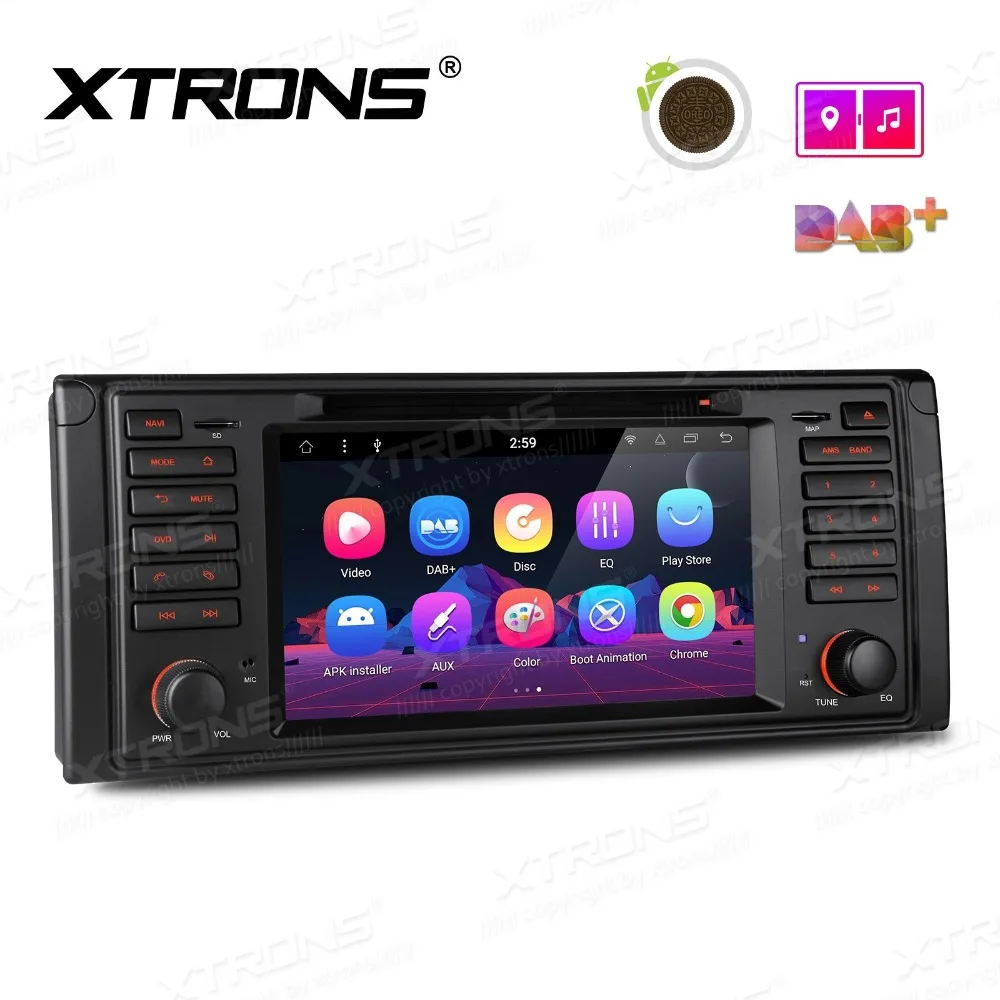 7 &quotAndroid 8 1 Восьмиядерный автомобильный DVD мультимедийный GPS радио для BMW E39 M5 1999 2003