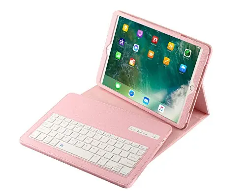 2018 новый для iPad Pro 10 5 магнитно съемный ABS Bluetooth клавиатура Портфолио Folio PU кожаный