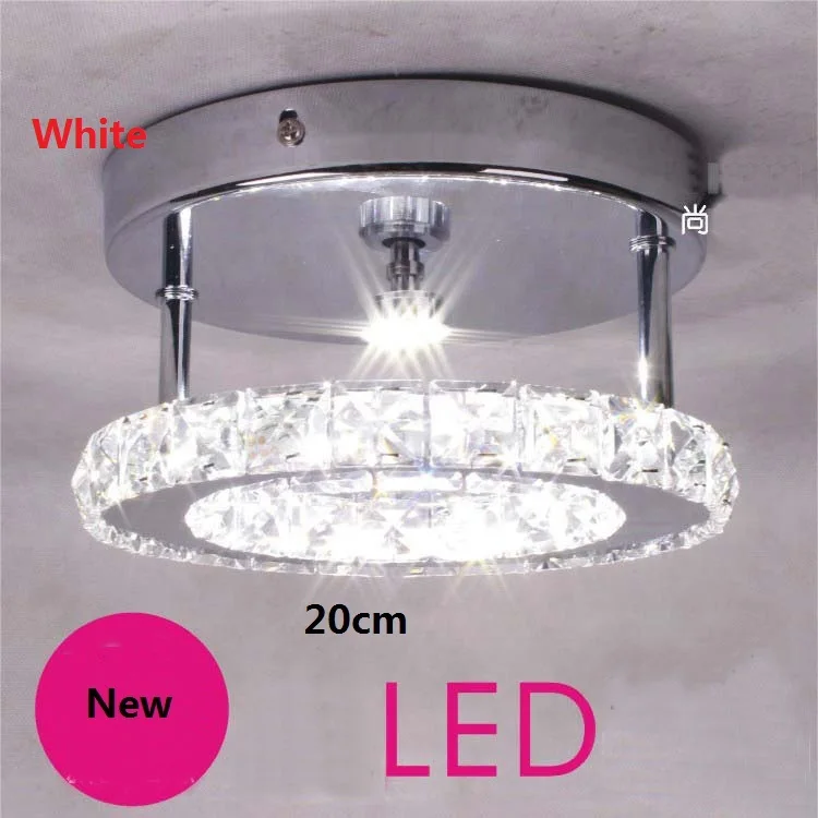 Потолочные светильники современные светодиодные с кристаллами 20 см|ceiling lamp