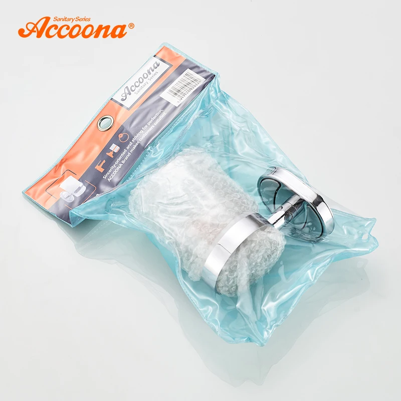 Настенная держатель чашки для зубной щетки Accoona A11203 со стеклянной чашкой |