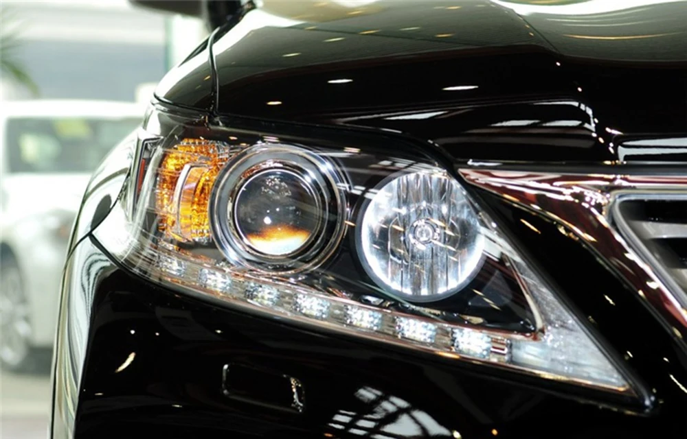 Для Lexus RX270 RX350 RX450 2012 2013 Автомобильные фары прозрачные линзы Авто оболочка Крышка