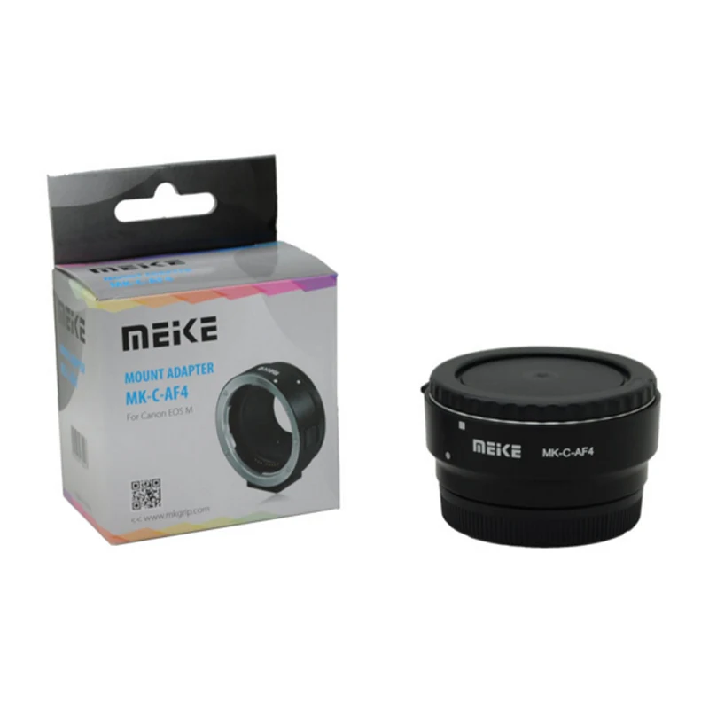 Yongnuo YN50mm F1.8 объектив AF/MF Стандартный Prime + Meike MK-C-AF4 электронный адаптер автофокуса