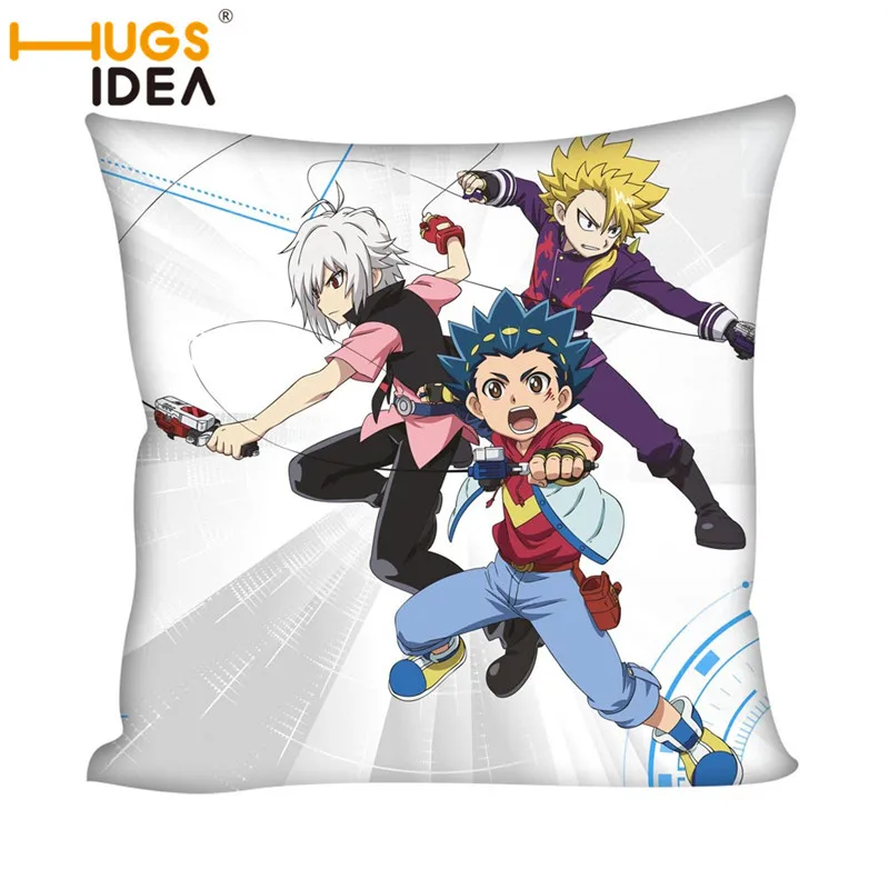 XM1875DG HUGSIDEA Beyblade Burst наволочка для подушки с принтом домашний декоративный чехол для подушки Cojines Decorativos Para диванная наволочка Almofada - Color: XM1875DG