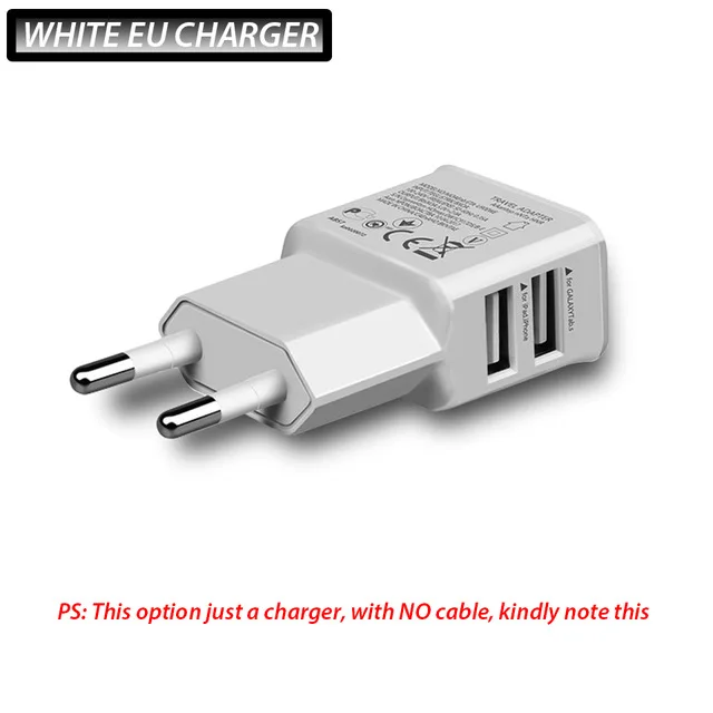 2/3 м кабель зарядного устройства микро-usb 25 см короткий Microusb каво Micro-Usb для Xiaomi Redmi 8 8A 7 7A huawei P Smart Plus Y9 Oppo - Цвет: White Charger Only