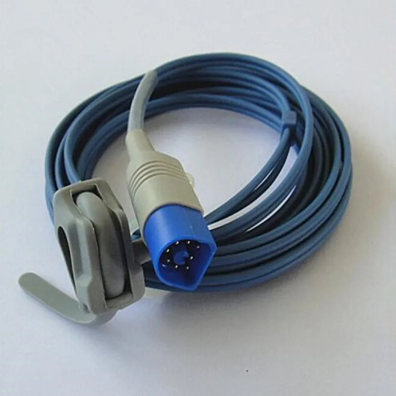 

Free Shipping Compatible For H.P M1941A 8PIN Neonate/Infant Wrap Spo2 Sensor Pulse Oximeter Spo2 Probe MP20/30/40 Oxygen Sensor