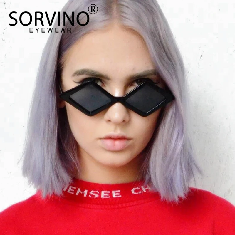 Мужские и женские солнцезащитные очки SORVINO с ромбовидным принтом брендовые