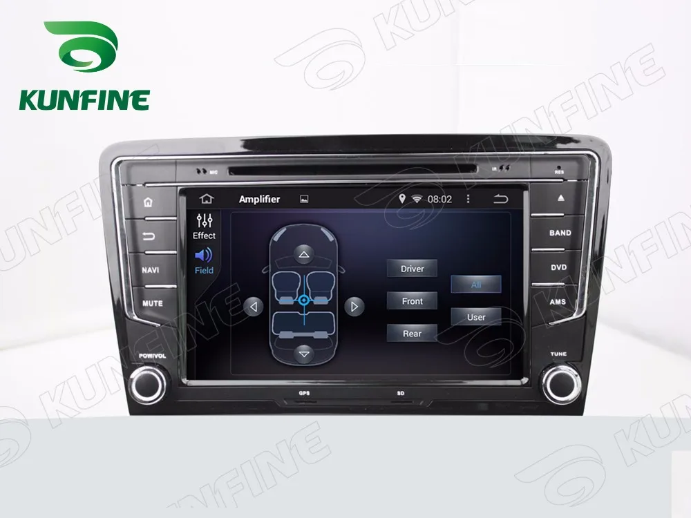 Quad Core 1024*600 Android 4.4 Автомобильный DVD Gps-навигация Плеер Автомобиля Стерео для VW Santana