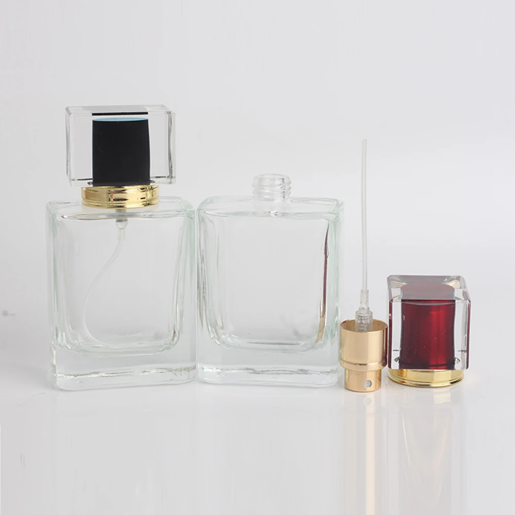 50ml travel fine mist perfume atomizer empty glass spray bottle | Дом и сад