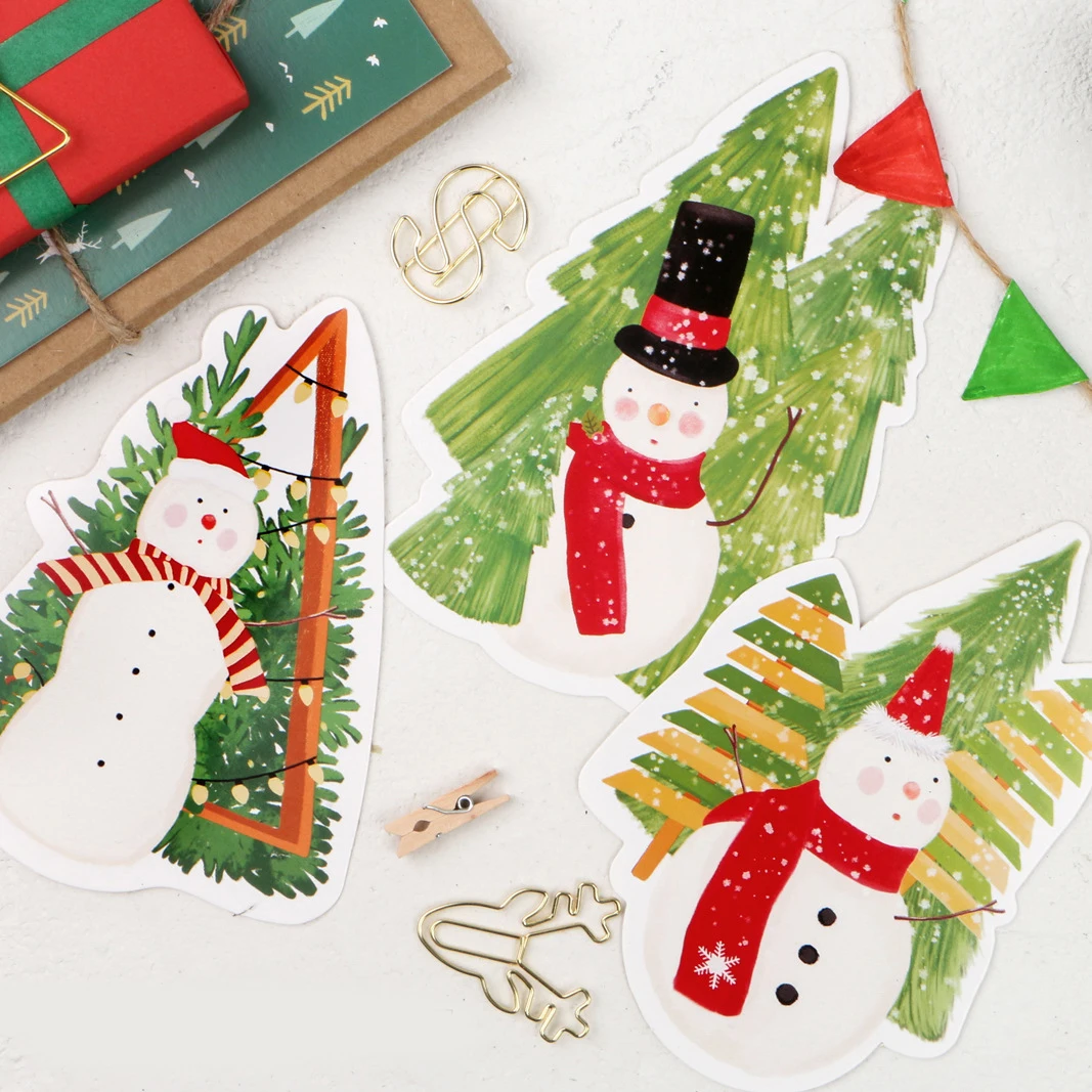 30 шт. снежный человек и его искусство многофункциональное для скрапбукинга