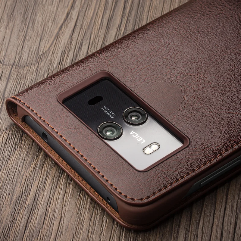 Новый чехол для Huawei Mate 10 Pro брендовый кошелек QIALINO из натуральной воловьей кожи