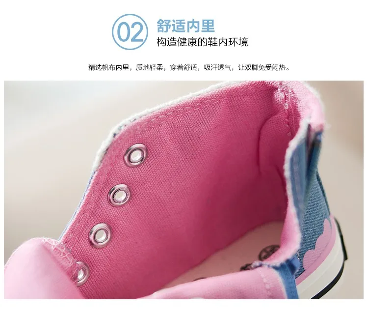 YEESHOW Весенняя парусиновая обувь для девочек носимых Шнуровка с бантиком обувь для детей дышащие детская обувь \ Сникеры для девочек Chaussure Enfant