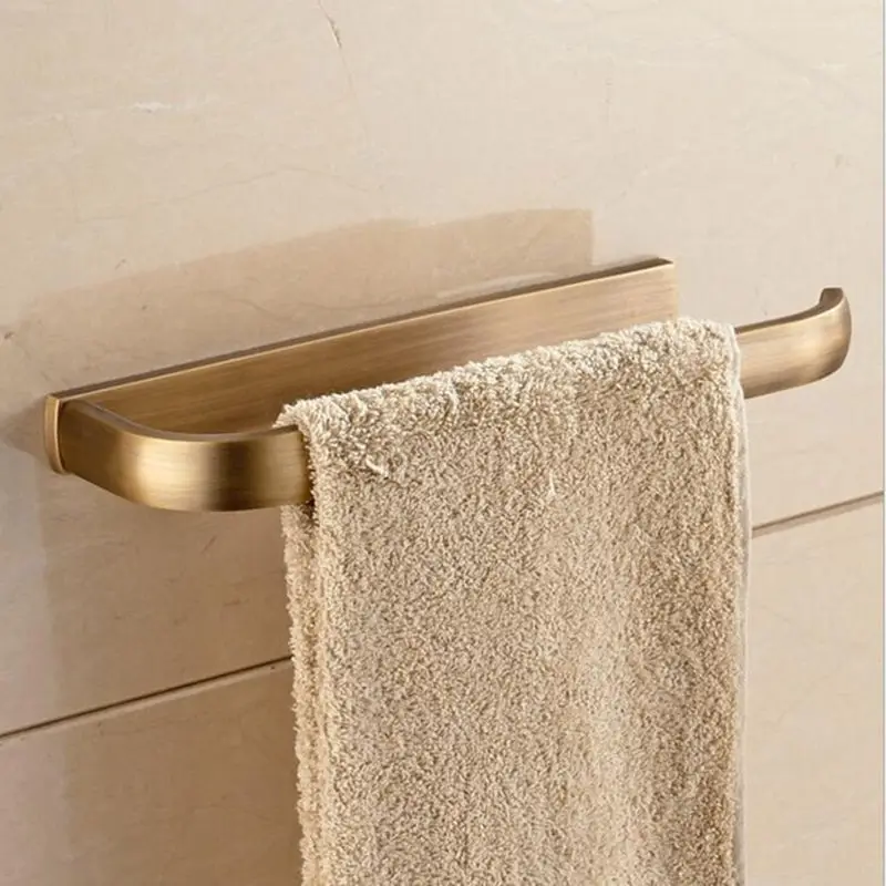 Простота полотенца кольцо туалетное полотенце стойка держатель твердая латунь