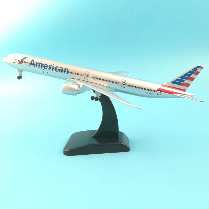 20CM B777 259 JASON TUTU модель самолета Модель самолета Американский Boeing B777 модель самолета 1:200 литой металл 20 см турецкие самолеты самолет игрушка - Цвет: 20CM B777 259
