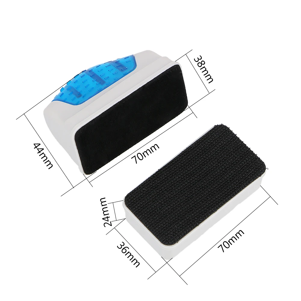 

DIYWORK Clean Tool Practical Strong Magnets Fish Tank Glass Algae Cleaner Floating Magnetic Brush Aquarium Cleaner