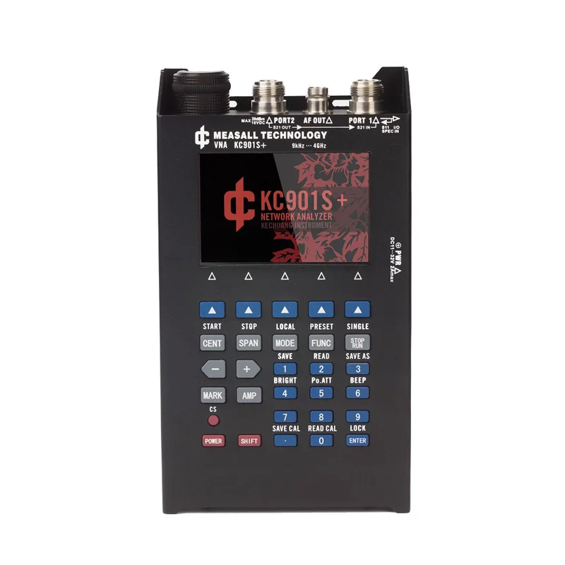 Портативный сетевой анализатор Deepace KC901S + 4 ГГц многочастотный радиометр тестер