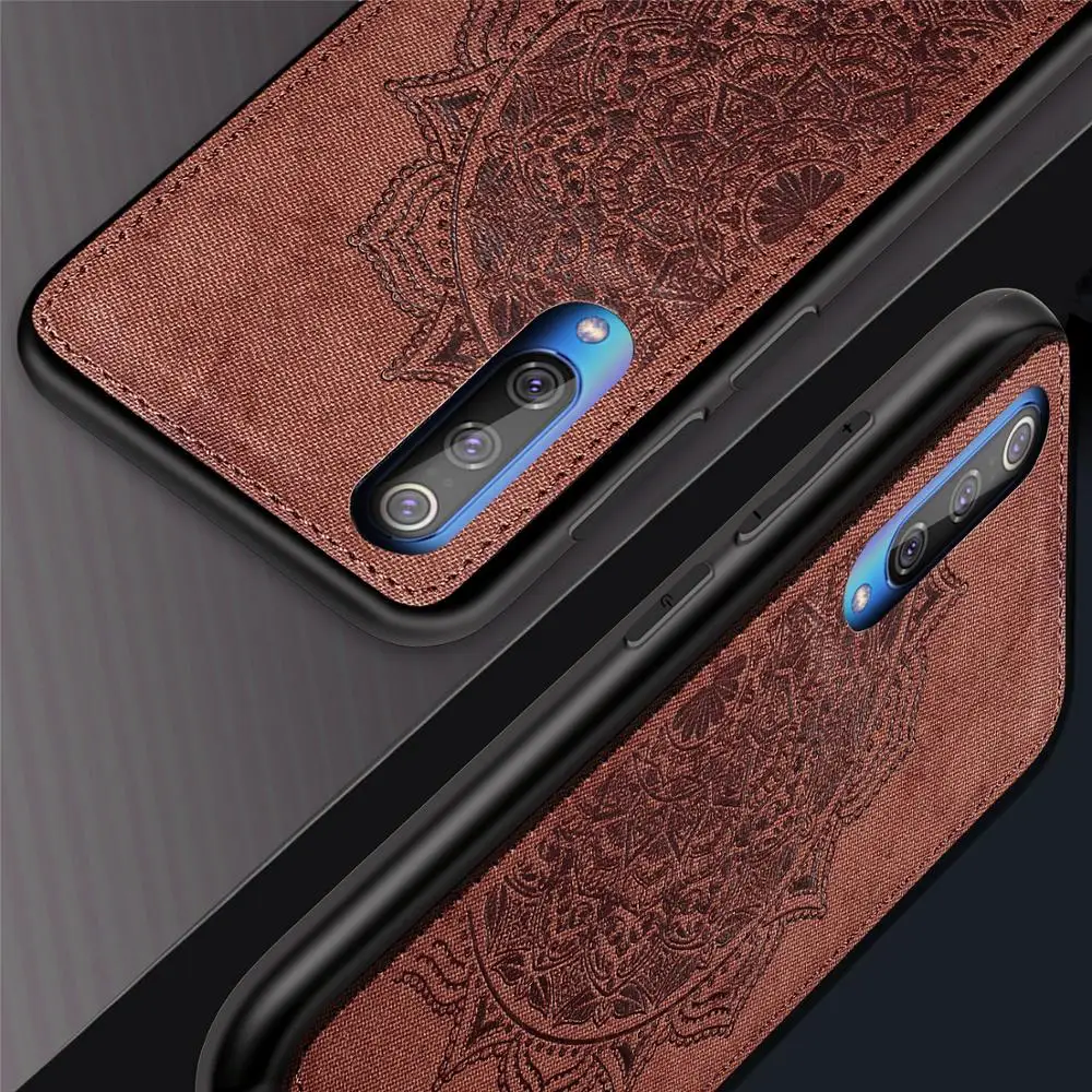 Роскошный тканевый противоударный чехол для Xiaomi Mi 9 8 Lite магнитный автомобильный