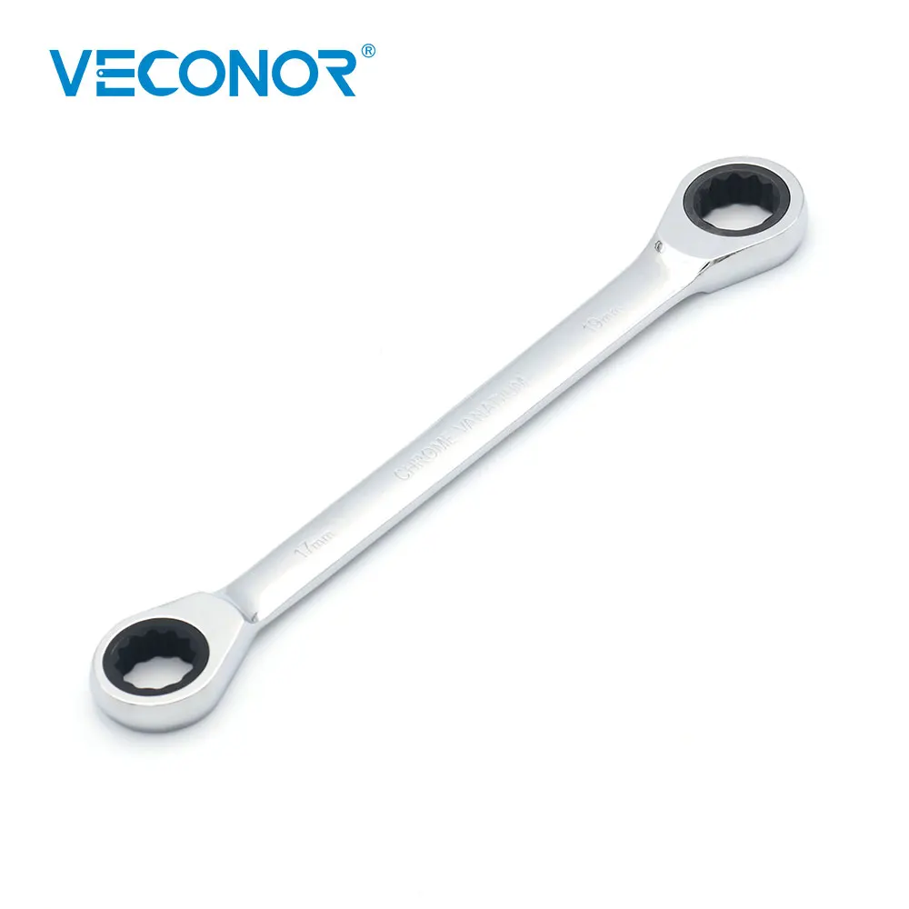 Veconor 6 шт. Dual Head усилила ключ гаечный набор 8 19 мм с пластиковыми инструмент стеллаж