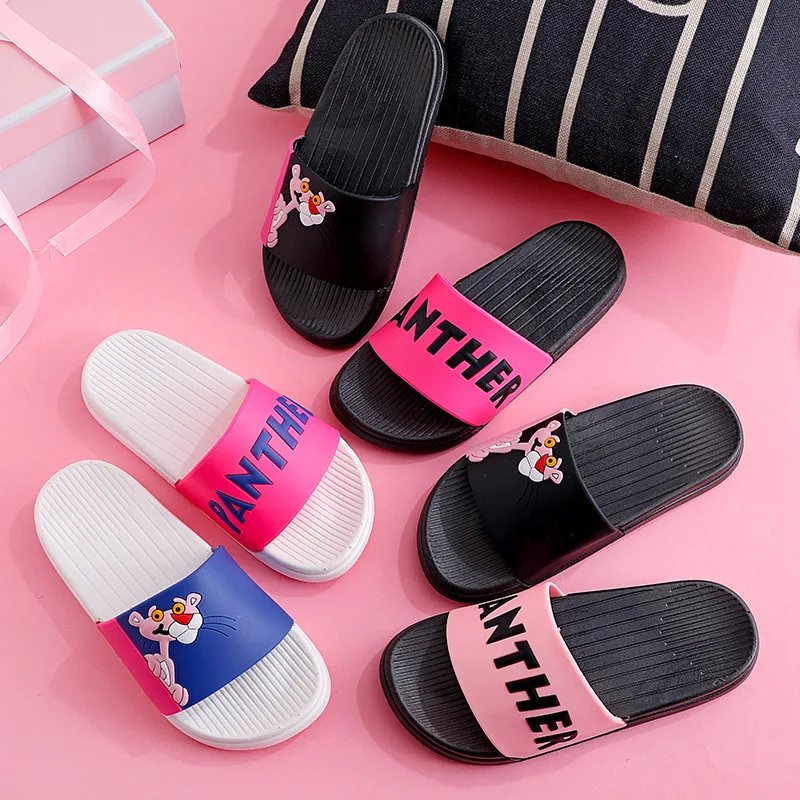 Тапочки для мамы и дочки женские летние домашние милые детские Нескользящие