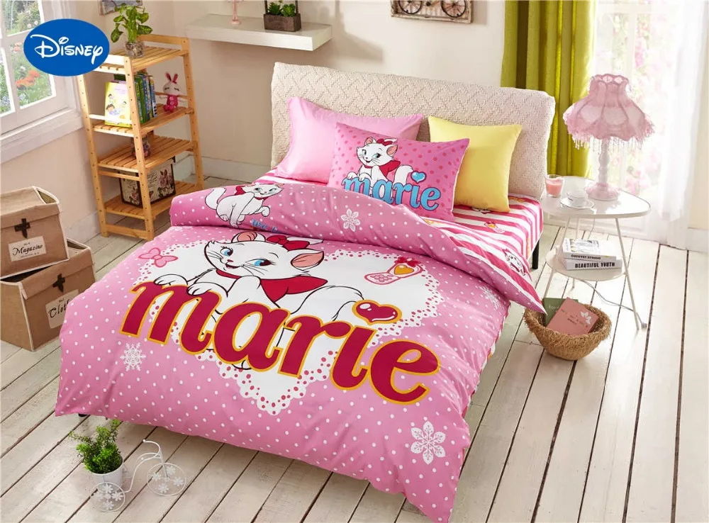 Комплекты постельного белья Marie Cat хлопковая постельное белье с принтом Диснея из