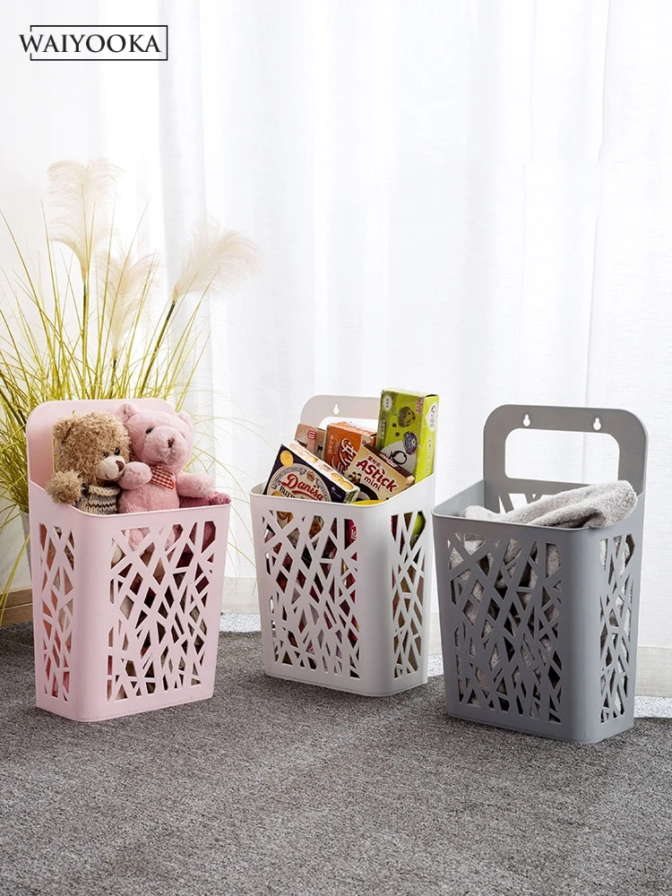 Домашний стиль Складная Прачечная бочонок для домашнего хранения рамка присоска