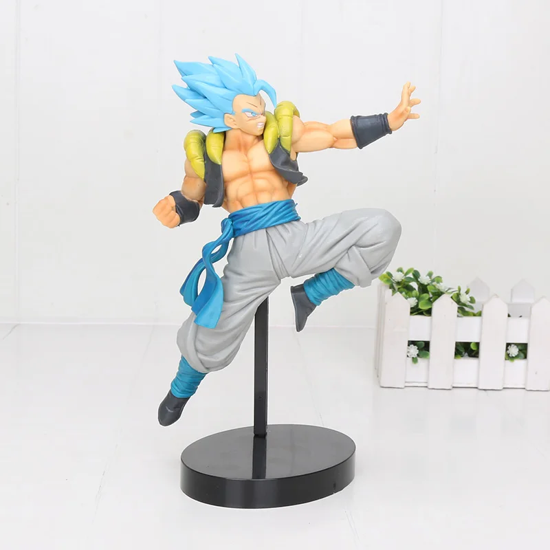 Dragon Ball Z BWFC лазурь фигурка Dragon Ball конечные солдаты синий гогета Бог, супер сайян Серебряный Сон Гоку ПВХ фигурка игрушка