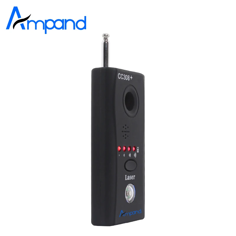 Ampand CC308 Беспроводной ФНР Полная частота детектора GSM устройства Finder Скрытая Cam