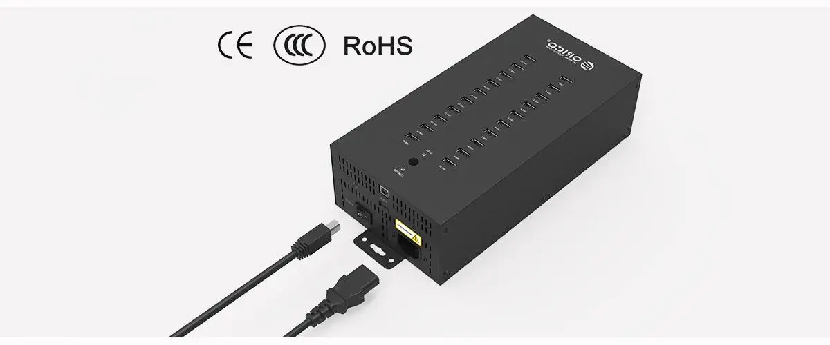 20 usb портов промышленный USB2.0 концентратор USB разветвитель может избежать электромагнитных помех и адаптироваться к суровым условиям, IH20P