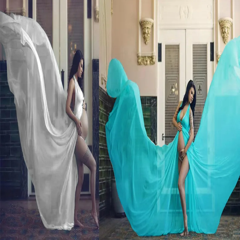 Новинка женское платье для беременных фотосъемки сексуальные платья с разрезом