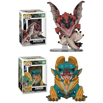 Funko POP Monster Hunter RATHALOS 293 # ZINOGRE 294 фигурка Q Edition|Игровые фигурки и трансформеры| |