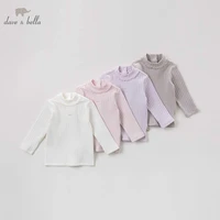db8950 dave bella baby girls autumn infant baby fashion t shirt toddler top children high quality tees lovely clothes