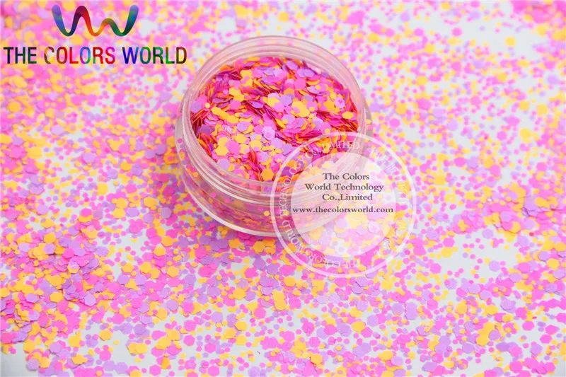 H21304 152 Mix неоновый цвет растворитель стойкая фотоформа для полировки ногтей