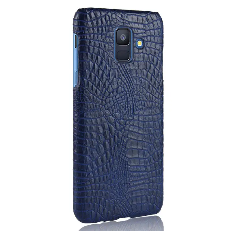 Чехол-обложка на заднюю панель из искусственной кожи для Samsung Galaxy A6 2018 A600F A600 SM-A600F A