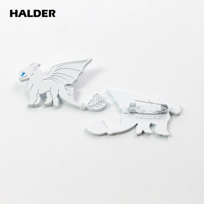 BR0031 HALDER Как приручить дракона Ночная фурия Беззубик светильник Fury Беззубик Броши Булавки на лацкан рюкзак сумки одежда значок