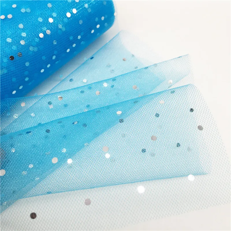 Glitter Sequins Tulle Roll 15cm 10Yards Fabric Spool Tutu Party Birthday Gift Wrap Wedding Decoration Christmas Event Supplies | Дом и сад