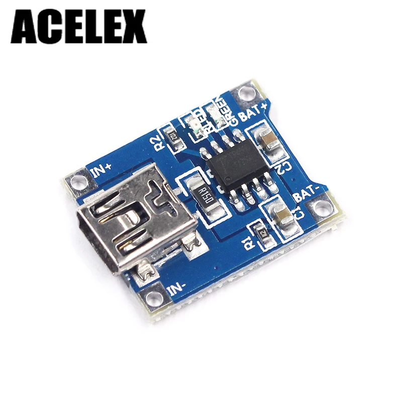 5V 1A 18650 TP4056X Lithium Battery Charger Module Charging Board With Protection Dual Functions Li-ion | Электроника