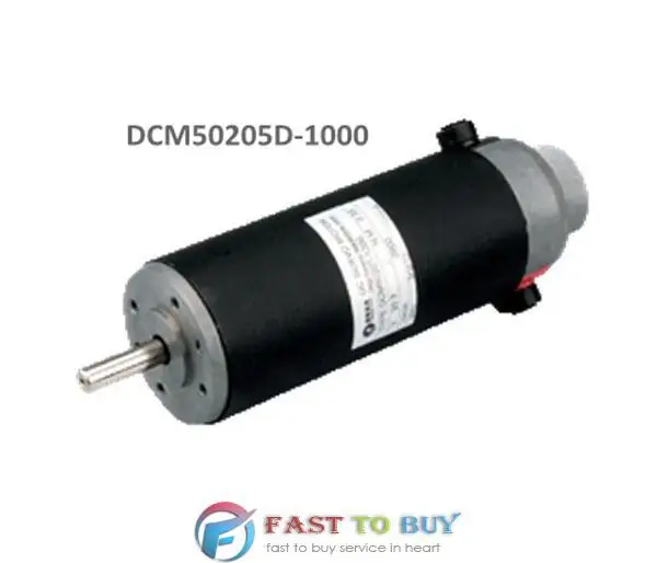 

Leadshine Brushed DC Servo Motor DCM50205D-1000 24VDC 80W 3400rpm Differential 1000-Line Encoder Screw Mounted New