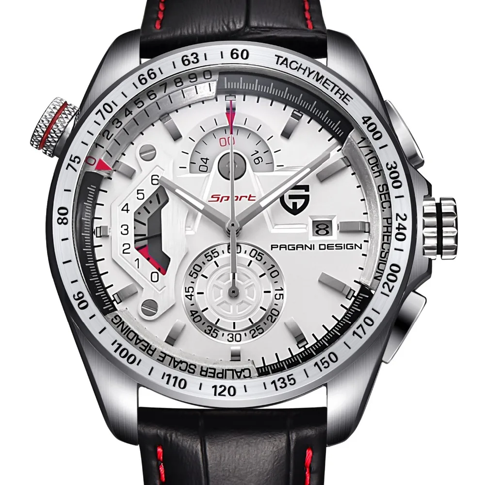 Мужские часы от роскошного бренда PAGANI дизайнерские уличные спортивные Japan Move