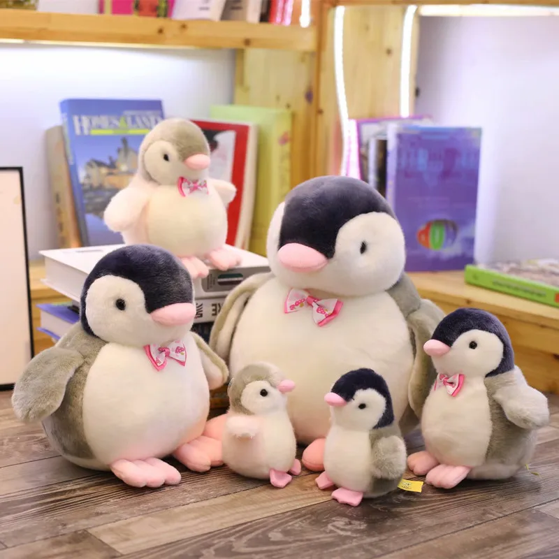 Игрушка плюшевая Пингвин с галстуком-бабочкой 13-35 см | Игрушки и хобби