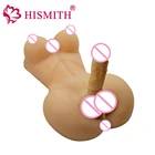 Настоящая твердая полностью Силиконовая секс-кукла Ladyboy с большой грудью и пенисом, кукла любви для женщин, лесбийские геи Мужские взрослые куклы, секс-игрушки