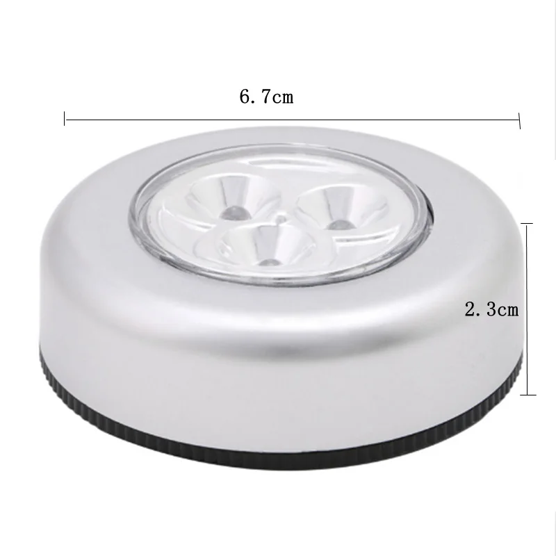 3/6led PIR датчик человеческого тела сенсорный Сенсор светодиодный ночник Батарея