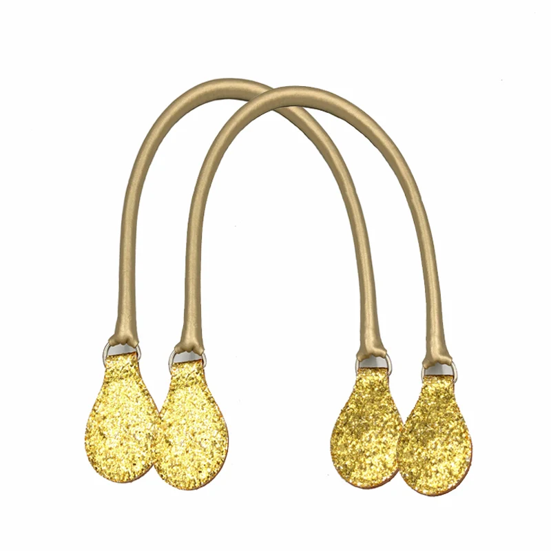 Короткая Длинная Круглая ручка из ПУ с d-образной пряжкой для городского