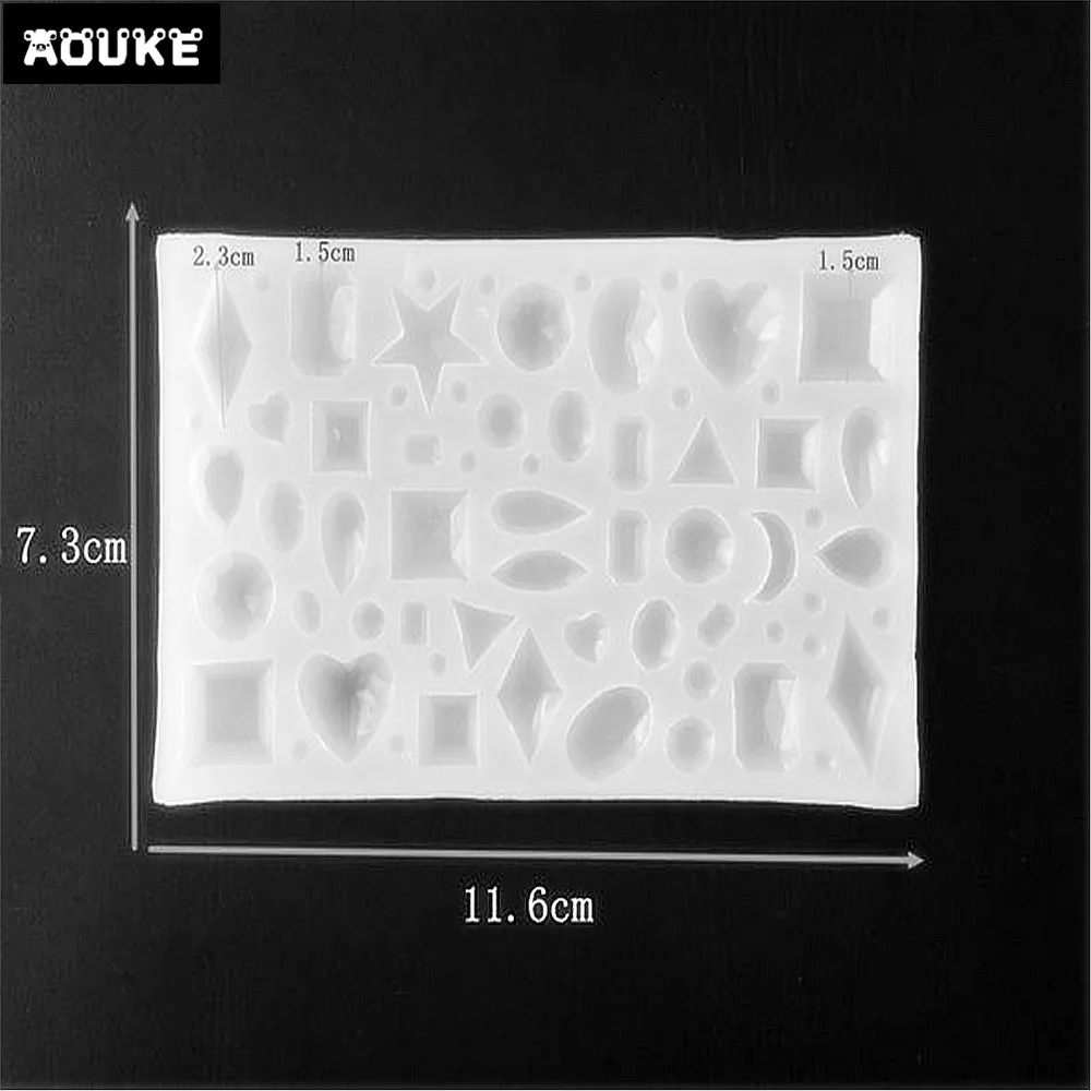 Силиконовая форма в форме хрусталя/драгоценных камней аксессуары для чехла