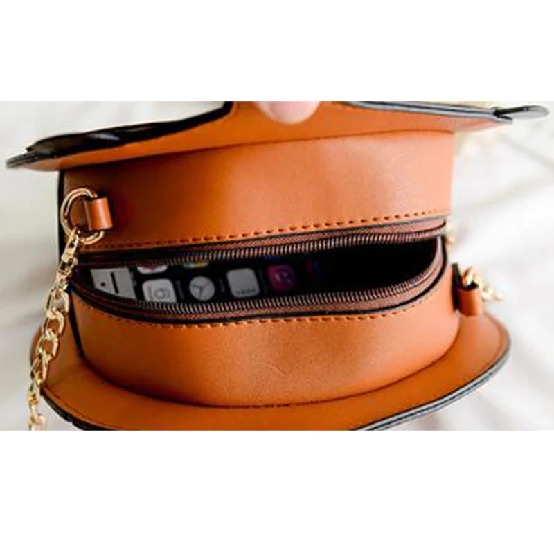 Женская сумка через плечо с милым рисунком белки маленькая короткая