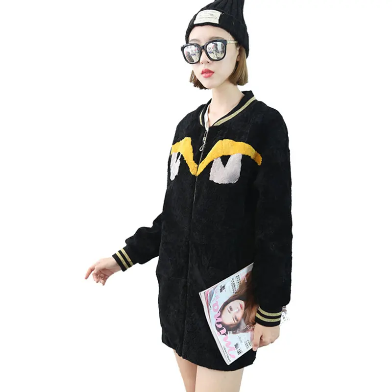 2017 зимнее женское меховое пальто женские теплые куртки с длинным рукавом модное