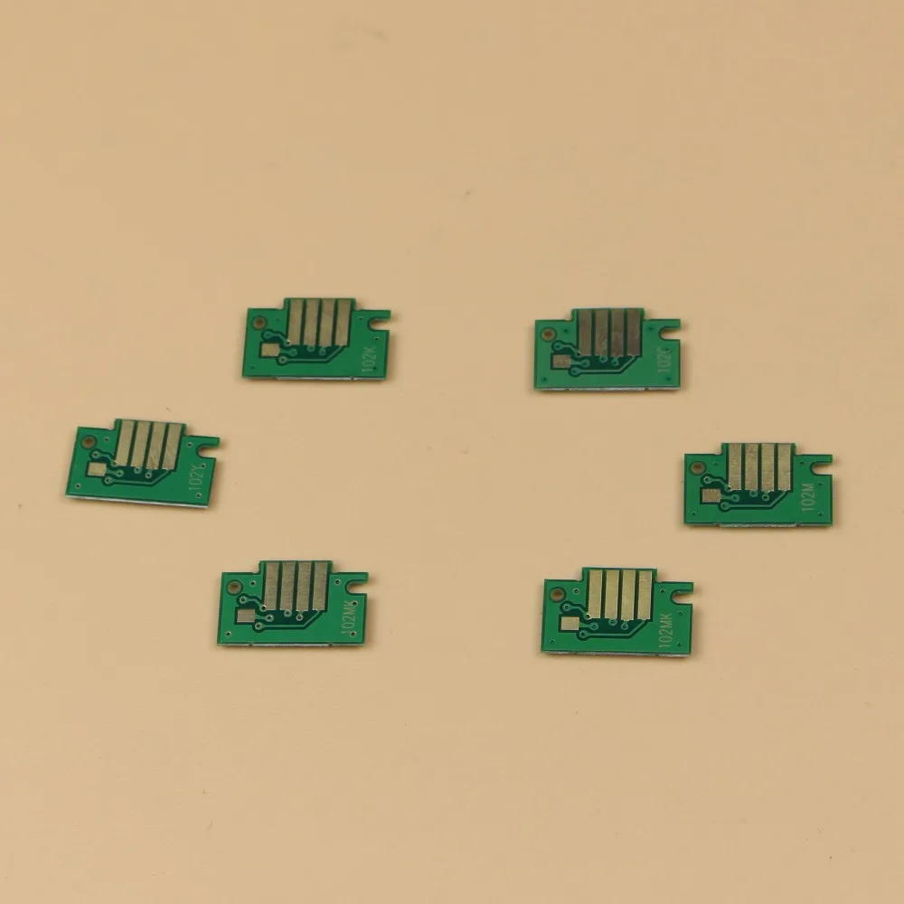 6 шт./партия PFI102 чернила чип для canon PFI 102 IPF500 600 700 510 605 610 710 картриджа принтера|cartridge