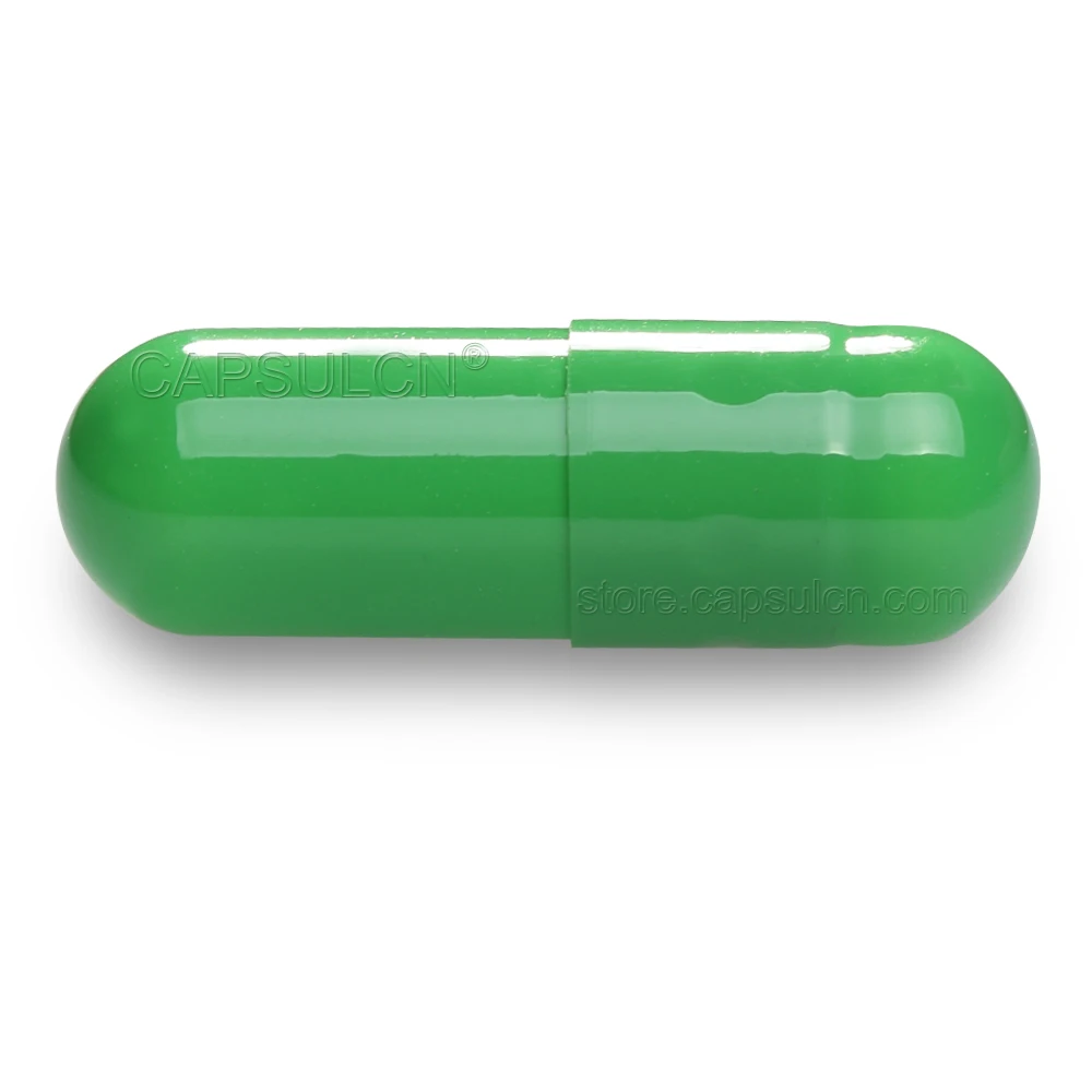 5000 шт/коробка пустые желатиновые капсулы Apple Green color (Размер 00) | Бытовая техника